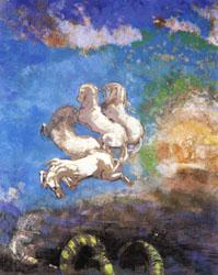Odilon Redon Apollo's Chariot Spain oil painting art